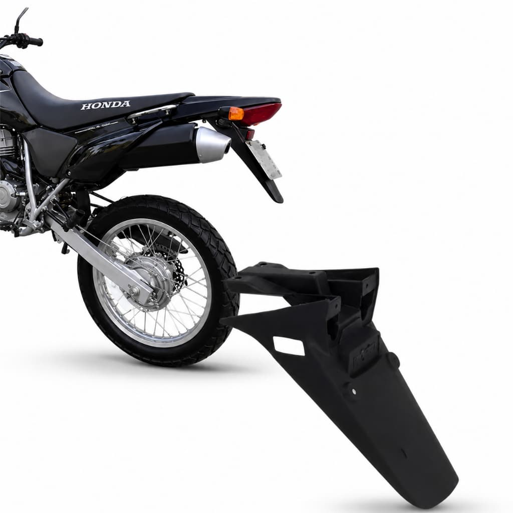 Paralama Traseiro Preto Bros 125 /150 2003 A 2008 Xr 250 Tornado Original Pro Tork