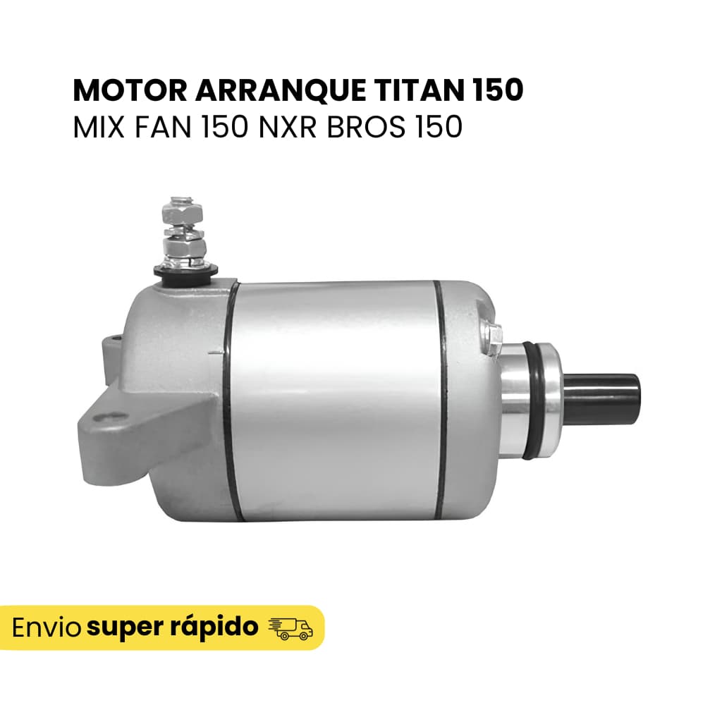 Motor Arranque Partida Titan 150 Mix Fan 150 Nxr Bros 150