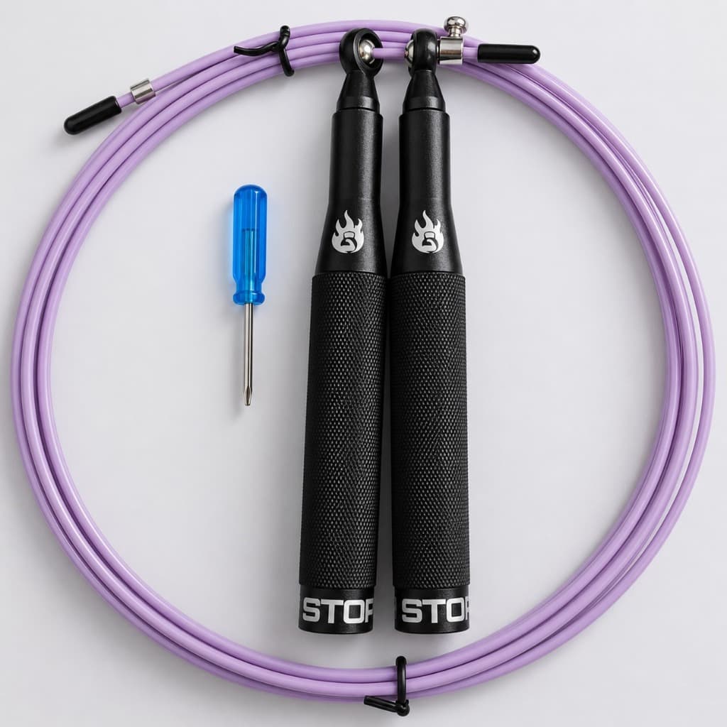 Speed Rope Corda de Pular Profissional PR Legend Ultra Rápida Cross Double Unders