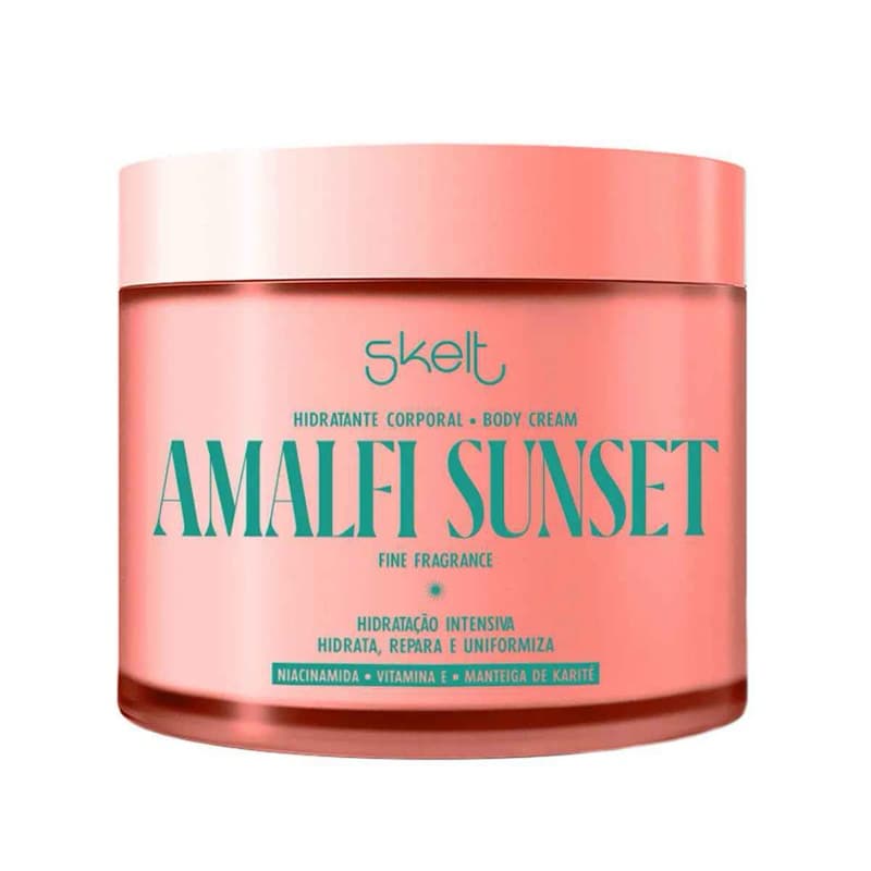 Creme Skelt Amalfi Hidratação por até 48h, Perfume Refinado, Toque Macio