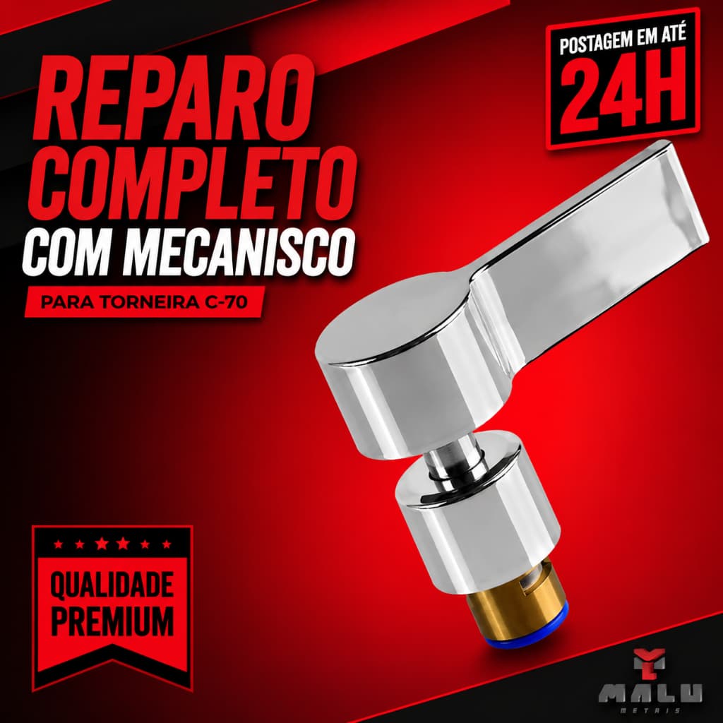 Reparo Completo Para Torneira 1/4 C-70