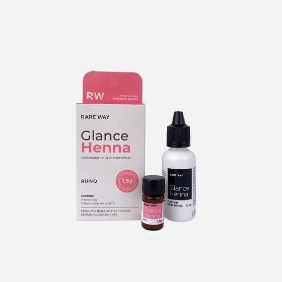 RARE WAY GLANCE HENNA RUIVO 1,5G