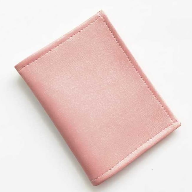 Porta Folheto Slim Courino
