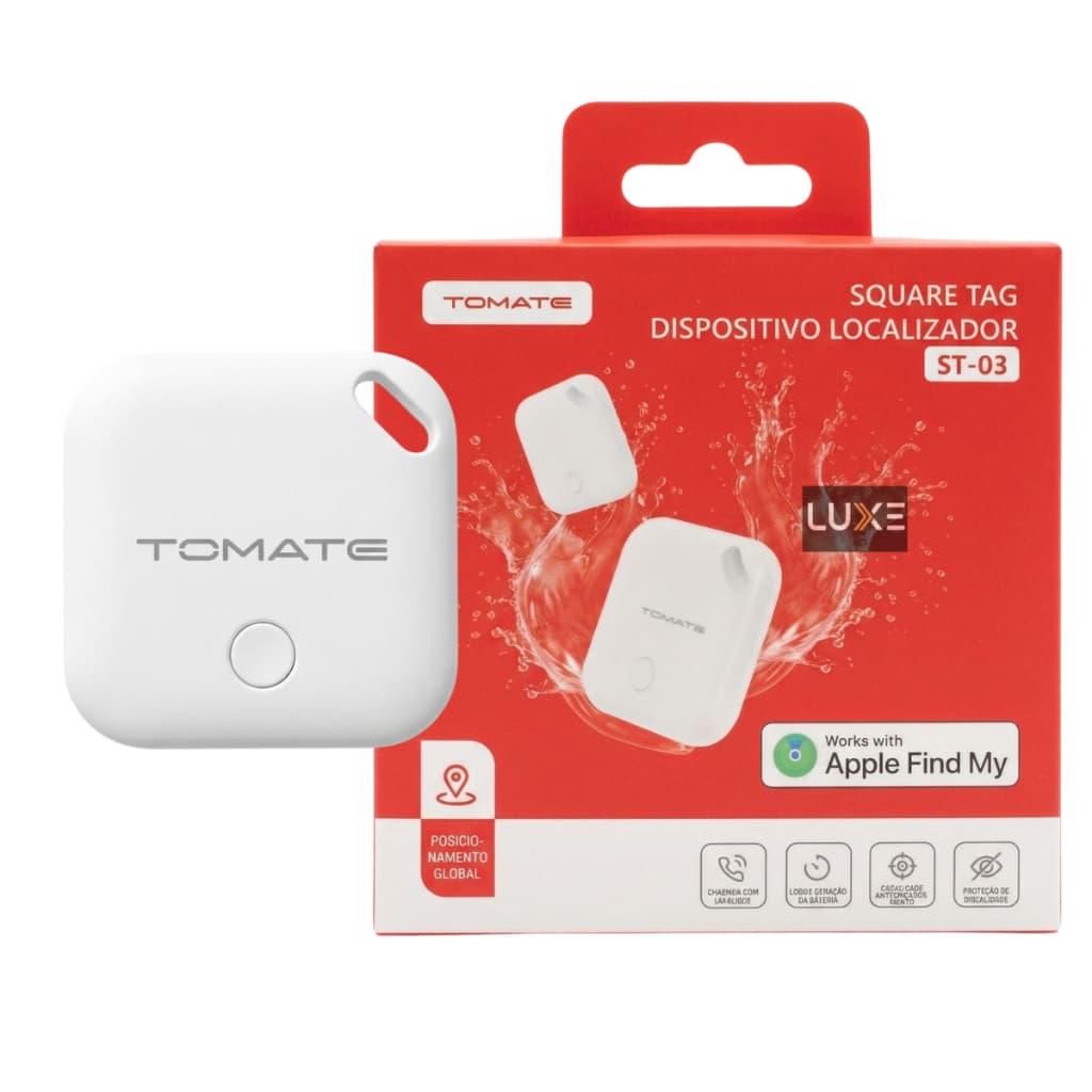 Tag Rastreador Apple Localizador GPS Smart Tag Compatível Iphone Buscar Apple Bateria Substituível