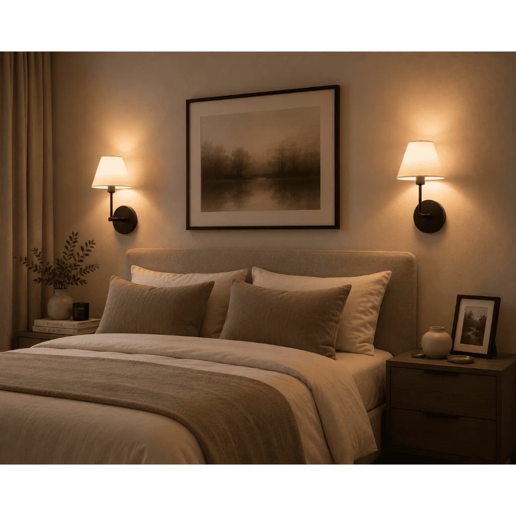 Luminária De Parede Arandela Lumi Minimalista Cupula Injetada Ideal quarto cabeceira sala corredor