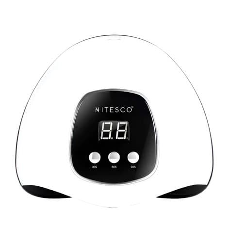 Cabine Estufa De Unha Blueque 11t 10w 5v Cor Branco e Preto