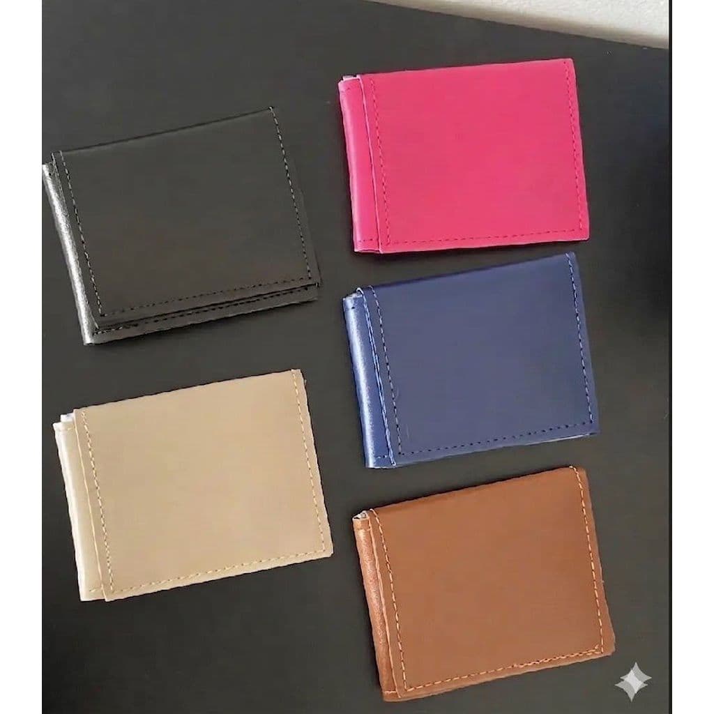 Carteira com Porta Cartões e Zíper – Várias Cores