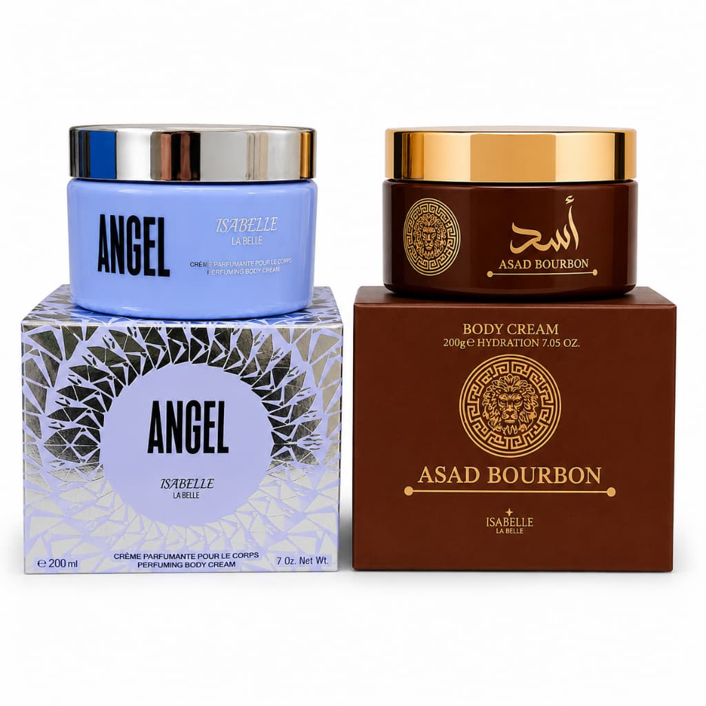 Kit 2 Creme Hidratante Corporal Pasta Angel E Asad Bourbon
