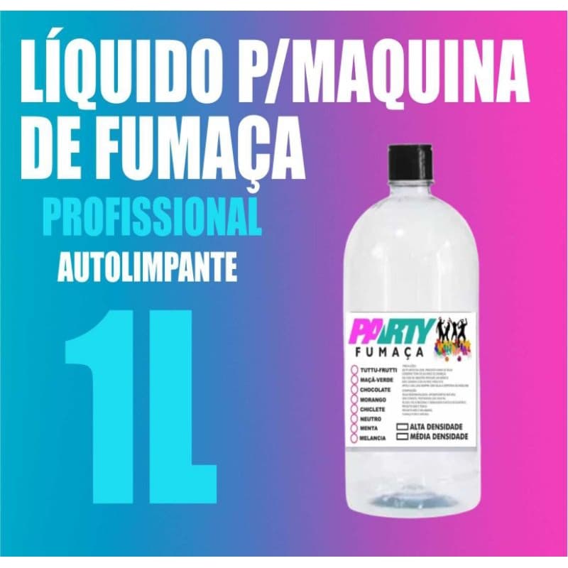 Refil 1L PARTY Líquido para Máquina de Fumaça