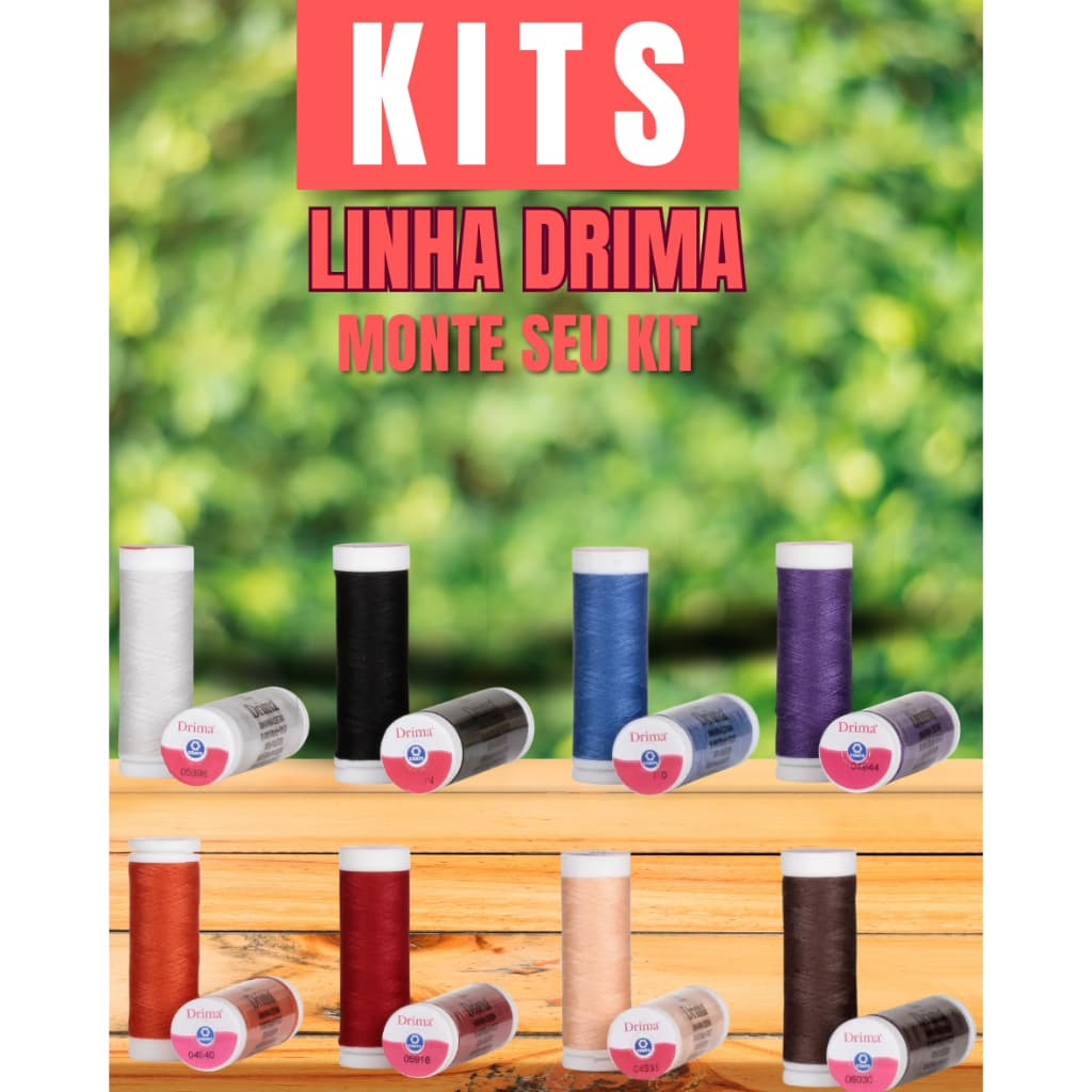 Kits Linha Drima 91,4 Metros - ESCOLHA A COR.