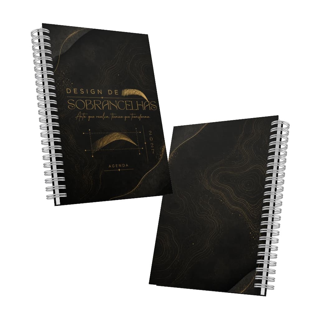 Agenda Designer de Sobrancelha Personalizada