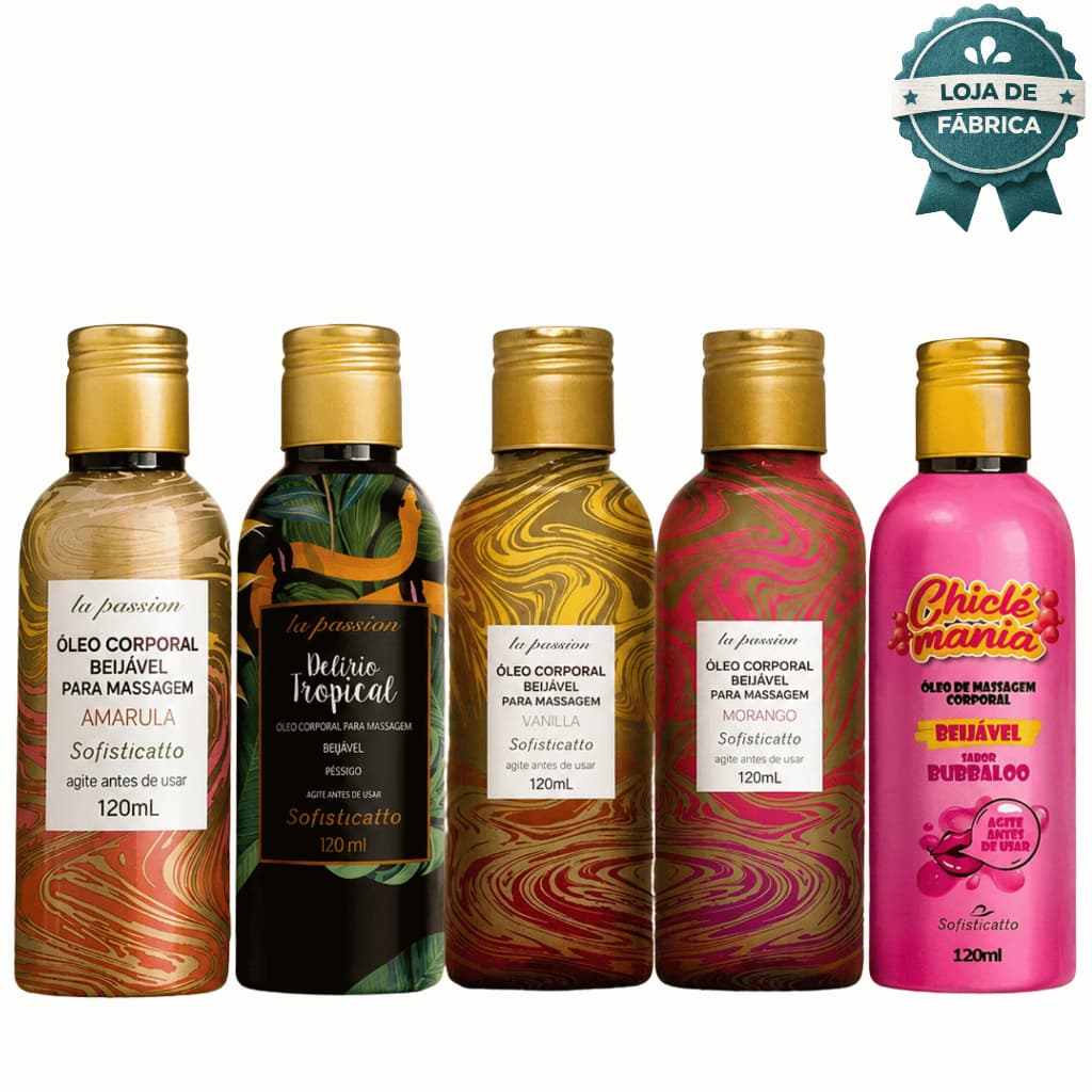 脫leo Corporal Beij谩vel para Massagem La Passion Sensual Toque Sedoso e Aveludado 120ML Sofisticatto