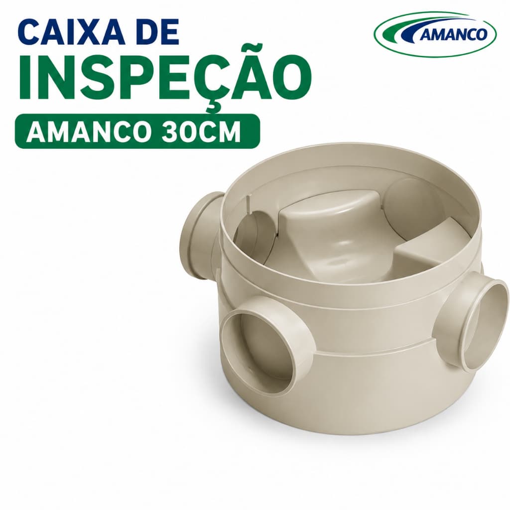 Caixa De Inspeção Amanco 30cm