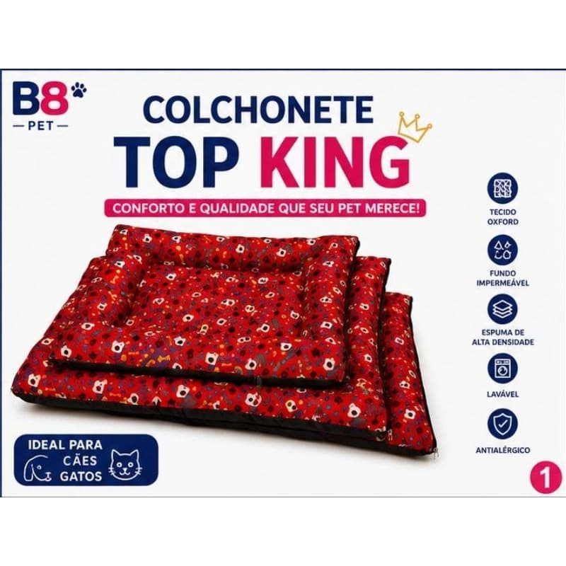Cama Caminha Colchonete Top King