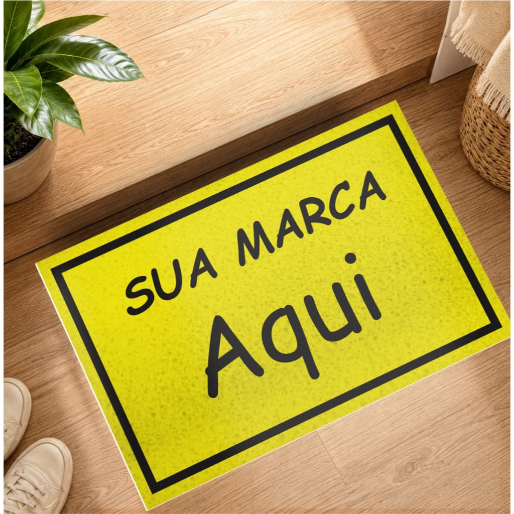 60x40 Tapete Capacho Personalizado