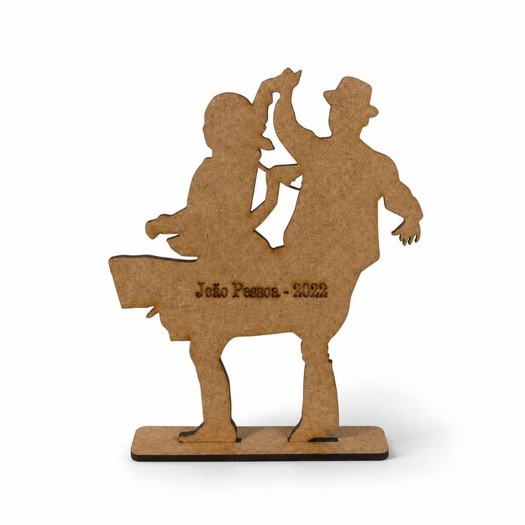 Kit 50 Lembrancinha Festa Junina de São João Quadrilha Caipira Em Mdf