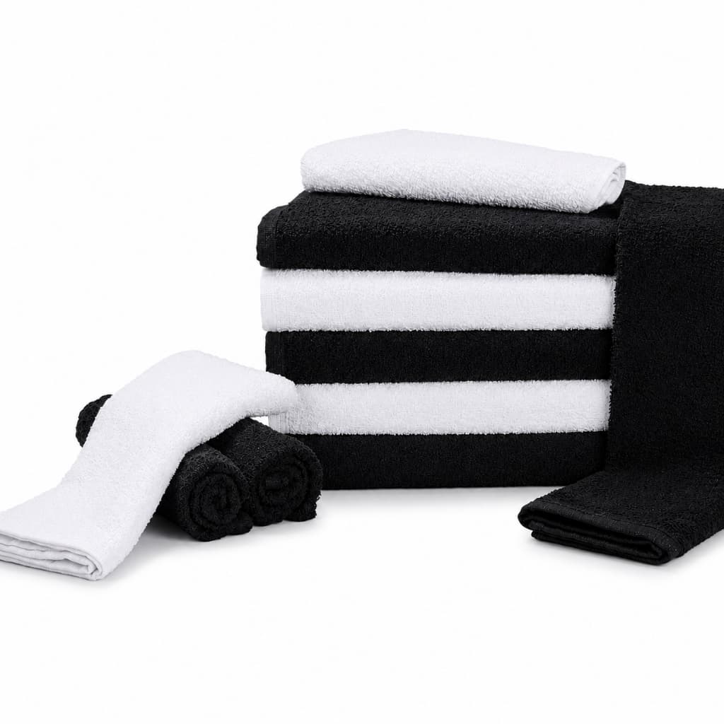 Kit 10 Toalhas de Salão de Beleza Luxo Trip - 100% Algodão - Maya Store