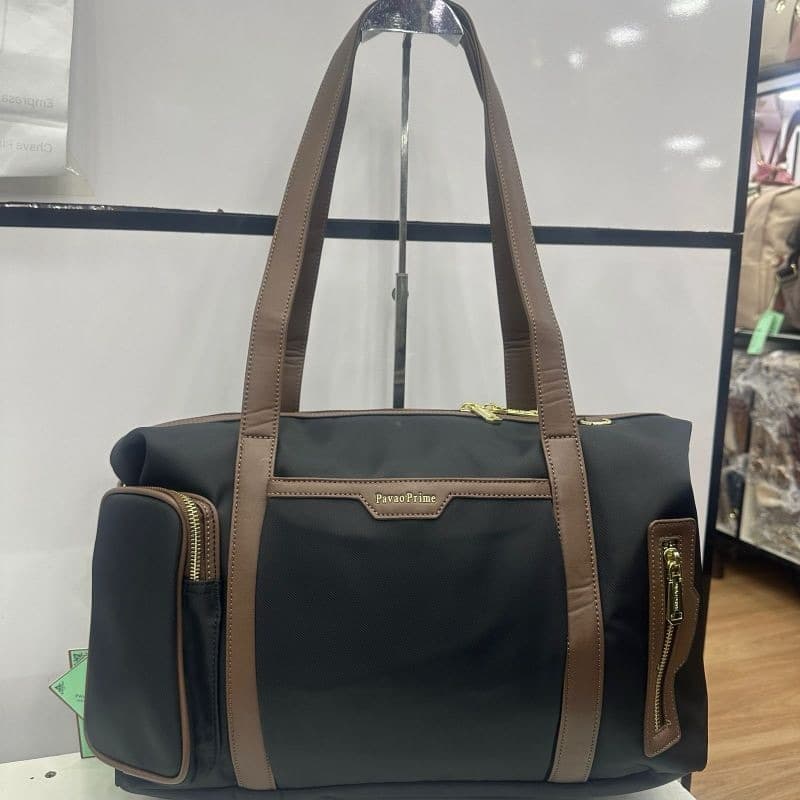 pavao de ouro Bolsa Feminina Nylon Impermeável maleta Transversal Tiracolo