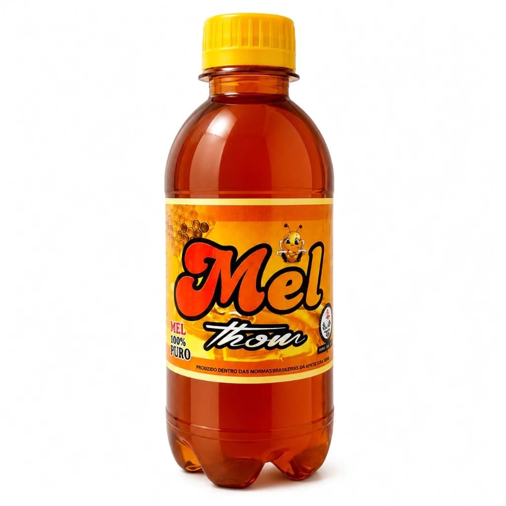 Garrafinha de Mel 450Gr Silvestre Florada das Laranjeiras