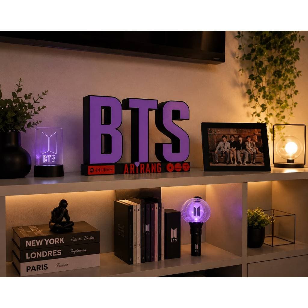 Placa Decorativa BTS ARIRANG