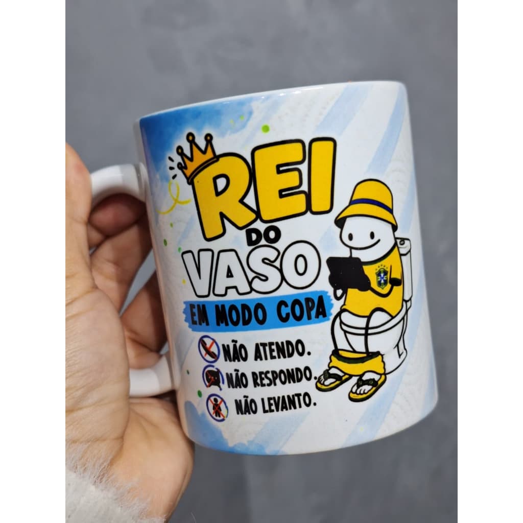 Caneca Flork Copa 325ml Personalizada | Caneca Divertida Futebol, Churrasco e Cerveja