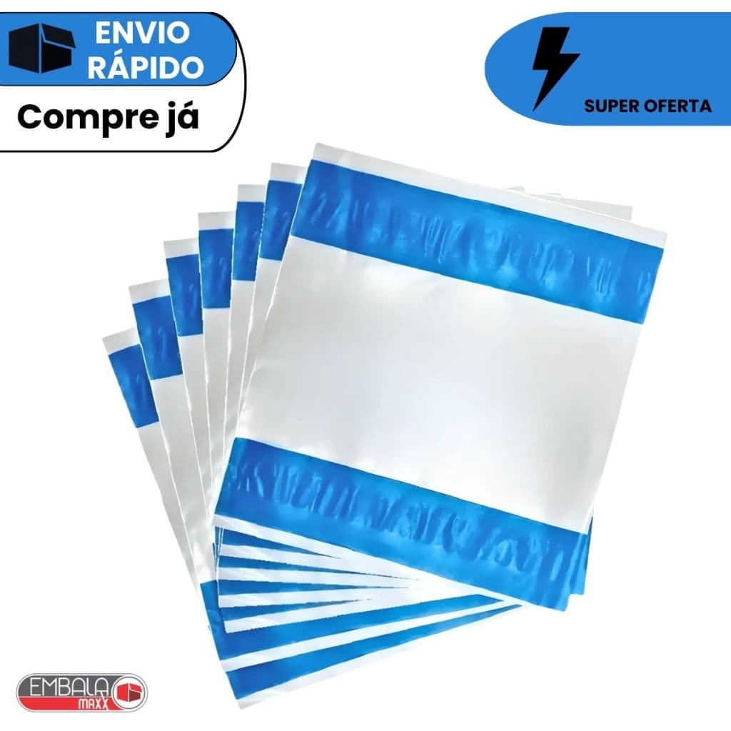 Saco Awb Canguru Saquinho Janela Para Nota Fiscal Declaração Danfe 12x10 Transparente