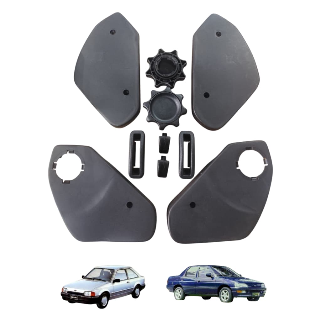Kit Acabamento Banco Completo Ford Escort Verona Pampa Corcel ll Belina Del Rey