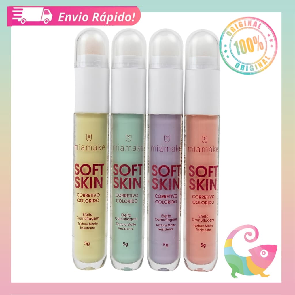 Corretivo Colorido Mia Make Soft Skin 621