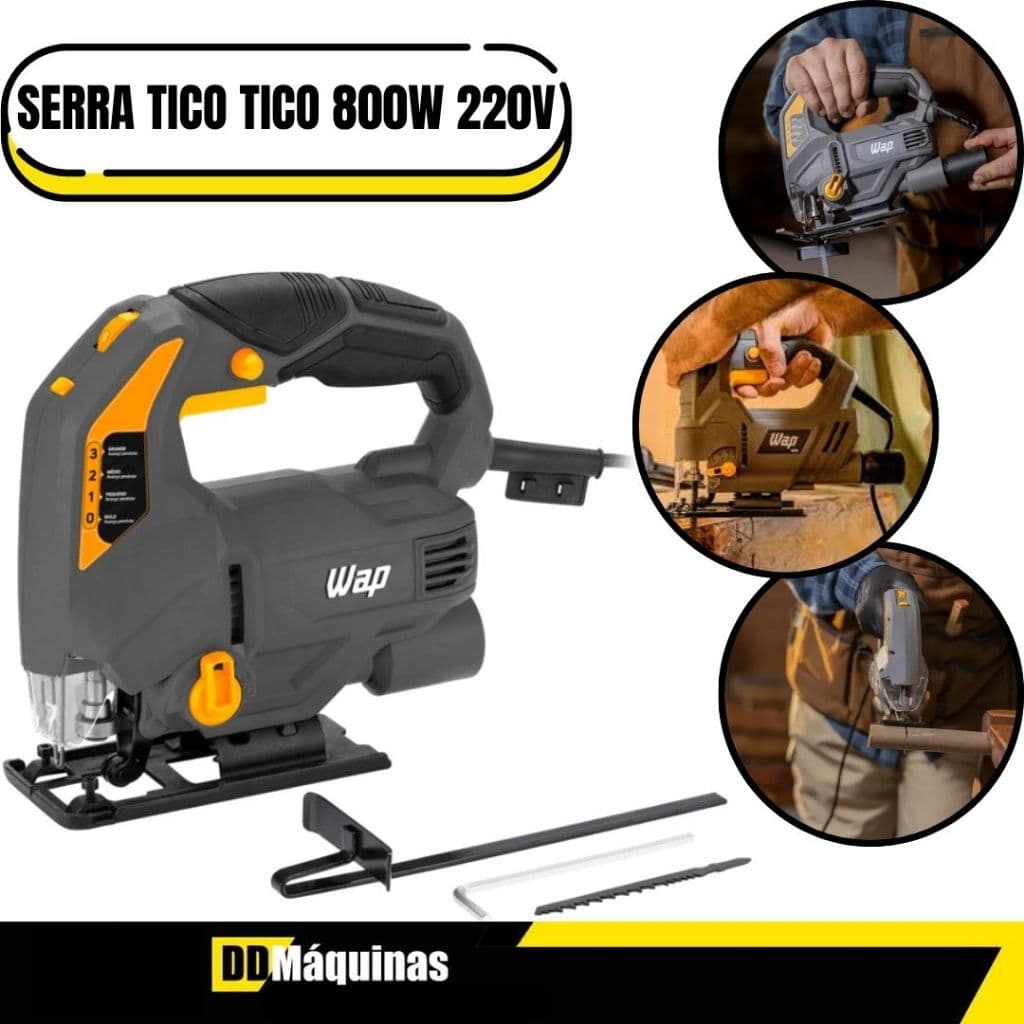 Serra Tico Tico 800W 6 Velocidades Engate Rápido 220V - Wap