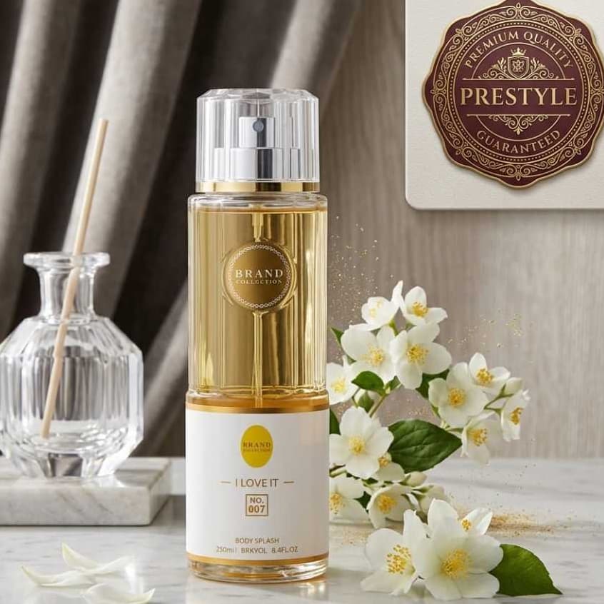 Body Splash N007 Brand Collection 250ml Feminino Doce Elegante Inspiração Importada com Sofisticação