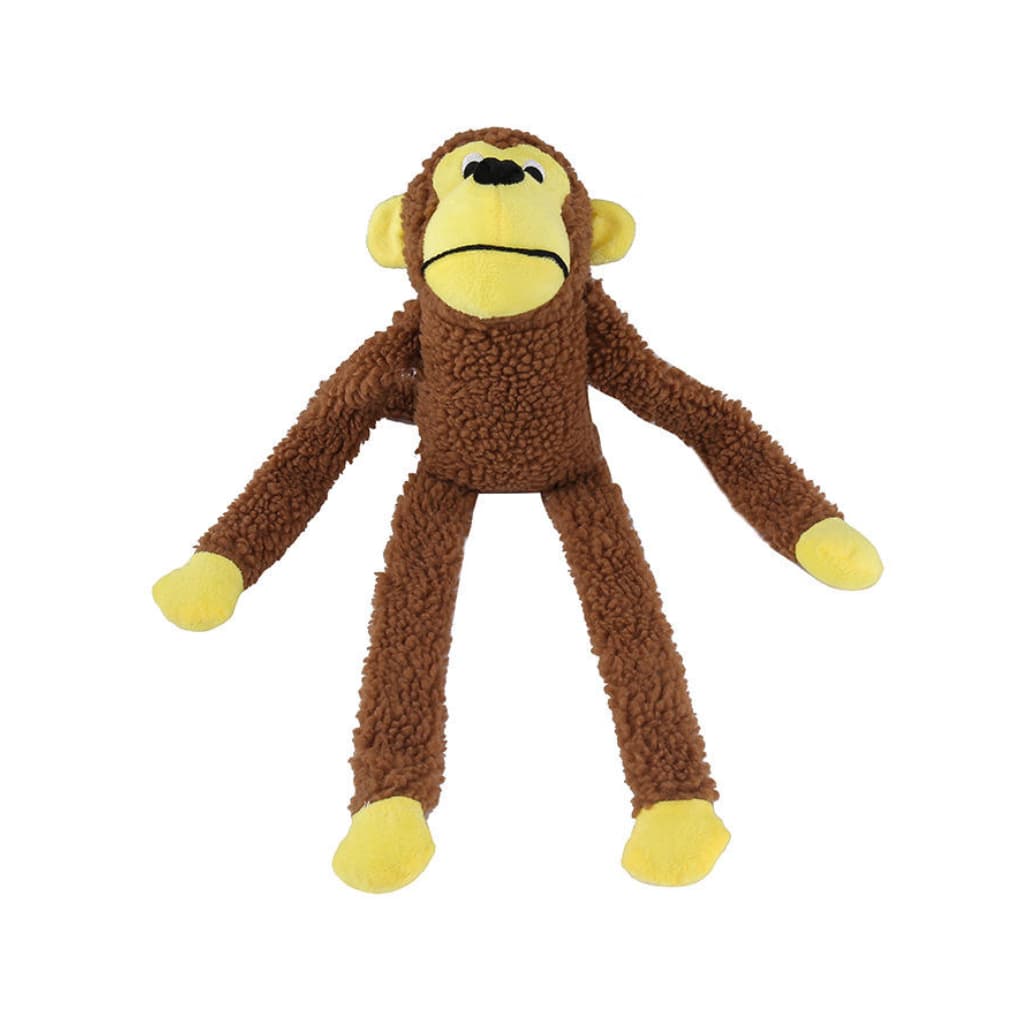 Brinquedo Macaco de Pelúcia 46cm para Cachorro com Apito