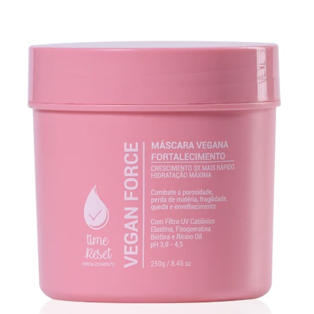 Máscara Capilar Nuance Vegan Force 250g Fortalecimento Vegana
