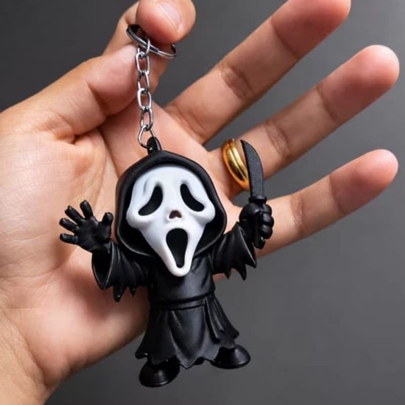Chaveiro Ghostface  - Todo Mundo em Pânico - Em Impressão 3d