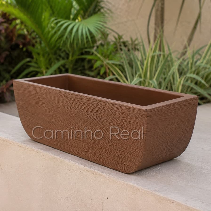 Jardineira Grande 82cm - Jardineira de Polietileno Texturizada