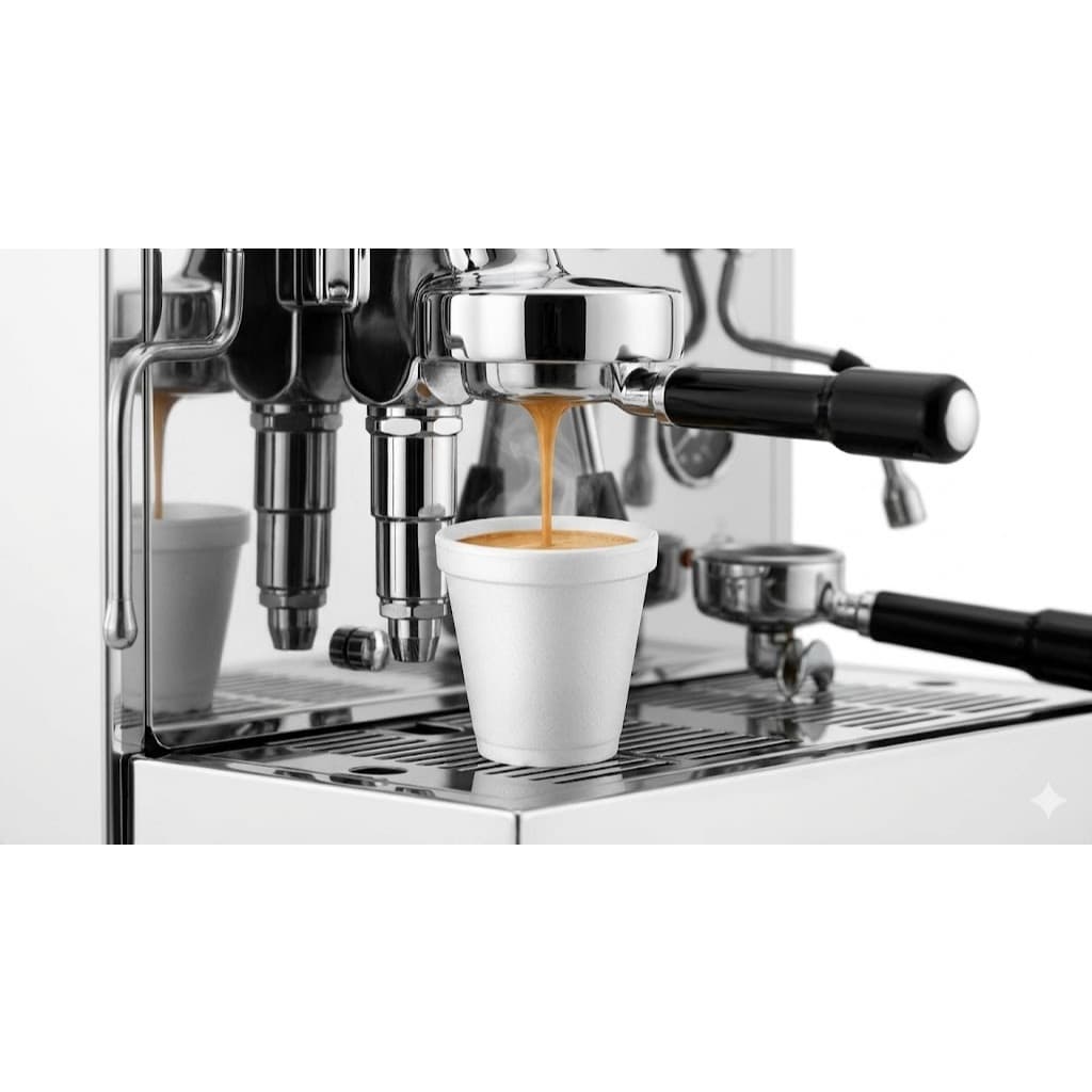 Copo Térmico Descartável De Isopor Para Café 70ml C/ 1.000 Unidades Cor Branco Atacado e Varjo
