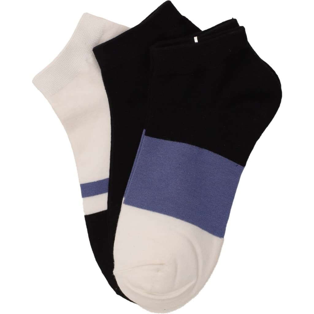 Kit 3 Pares de Meias Masculinas Modal Confortável Respirável Macia Casual Invísivel 39 ao 42