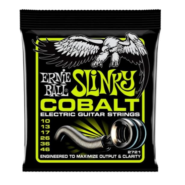 Encordoamento Guitarra Ernie Ball Slinky Cobalt 010-46