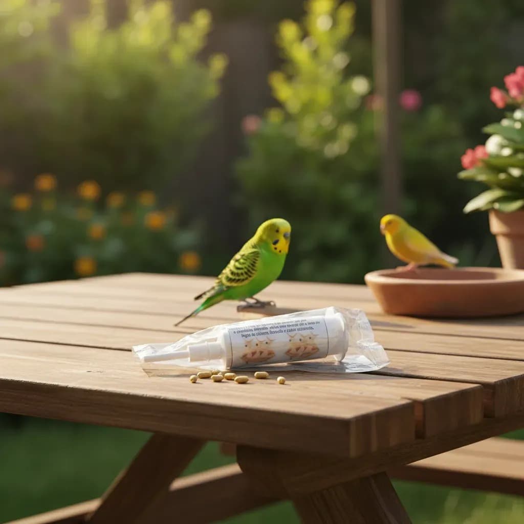 Seringa para Alimentação de Pássaros Grandes e Médios com Trava de Segurança | Nutrição Manual para Aves