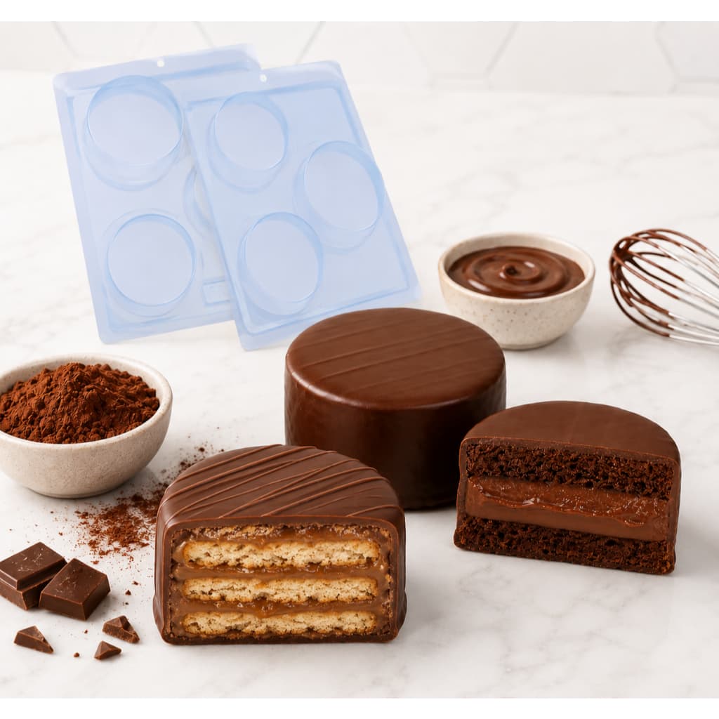Forma BWB Pão de Mel Grande 10514 Produção Profissional de Doces e Chocolates Gourmet Kit 2 a 5 Unid