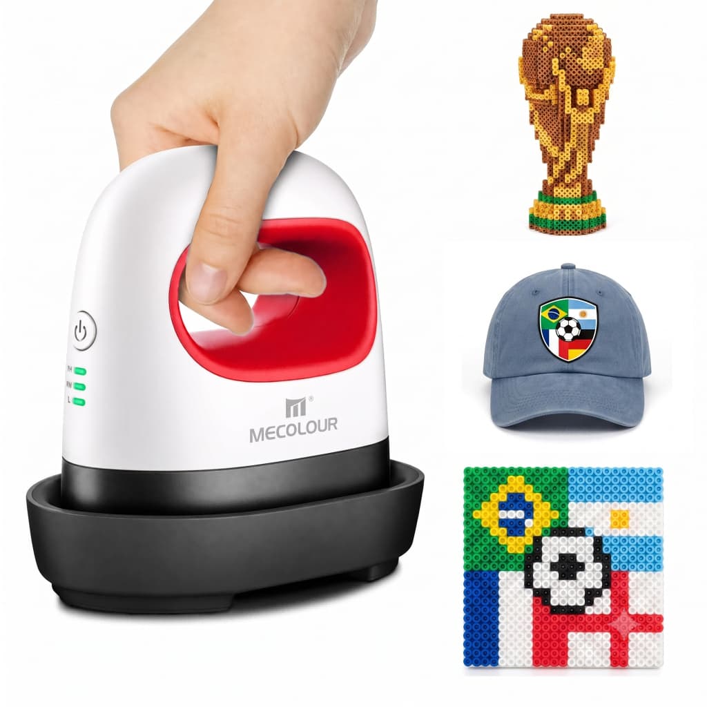 Mini Prensa Térmica Mecolour para Camisetas, Bolsas e Roupas Transfer DIY Portátil