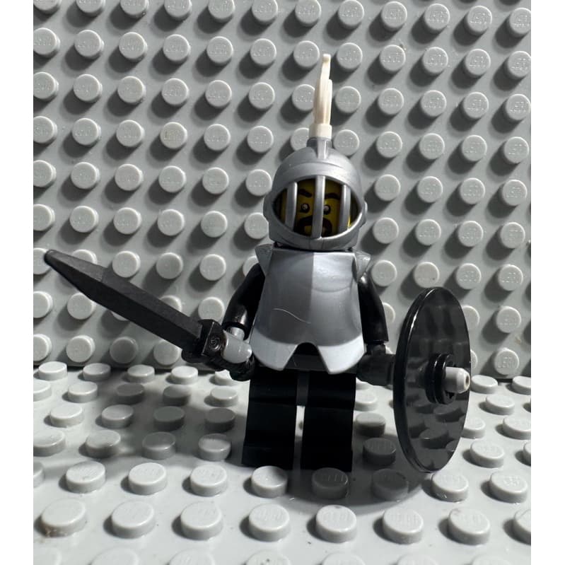 Lego Castle Minifigura MOC Cavaleiro Antigo 9 peças novas Lego original
