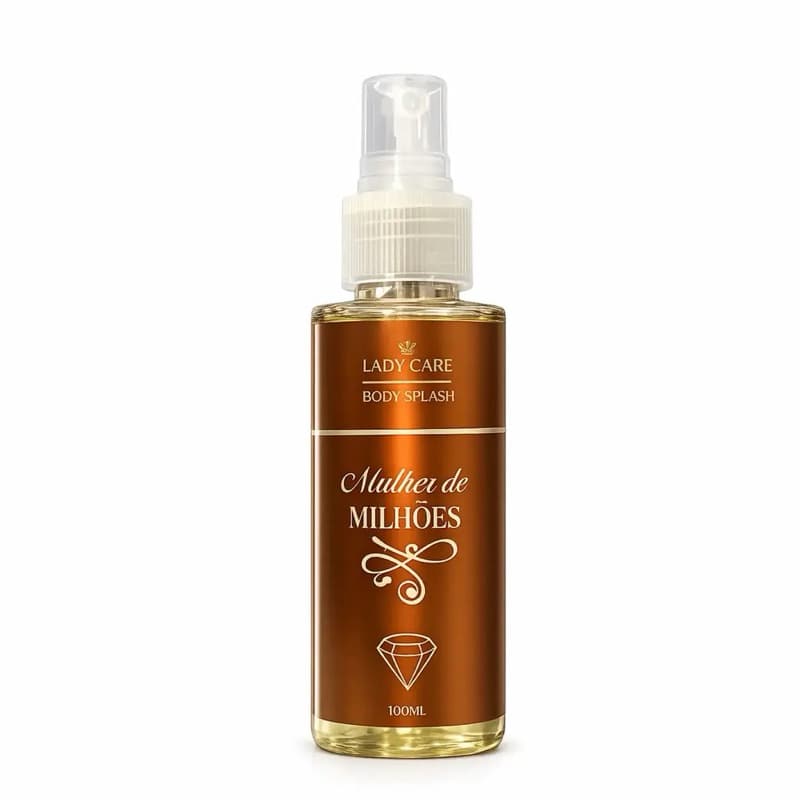 Body splash mulher de milhões 100ml