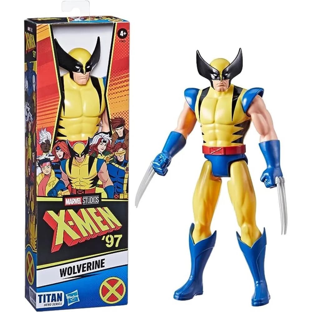Boneco Titan Heroes Wolverine  X-Men 30 Cm Marvel F7972