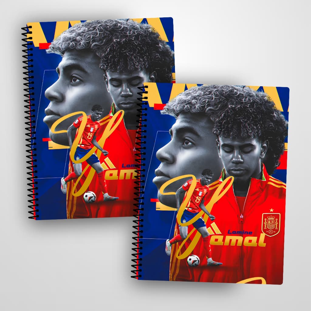 Kit Cadernos Yamal 1 e 10 Matérias Personalizado Capa Dura