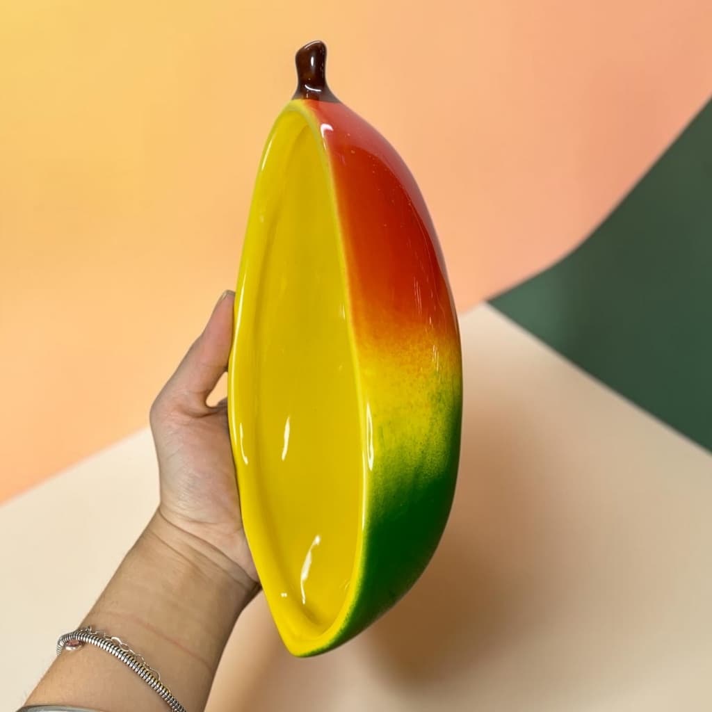 Bowl de Manga Fruteira Feita de Cerâmica