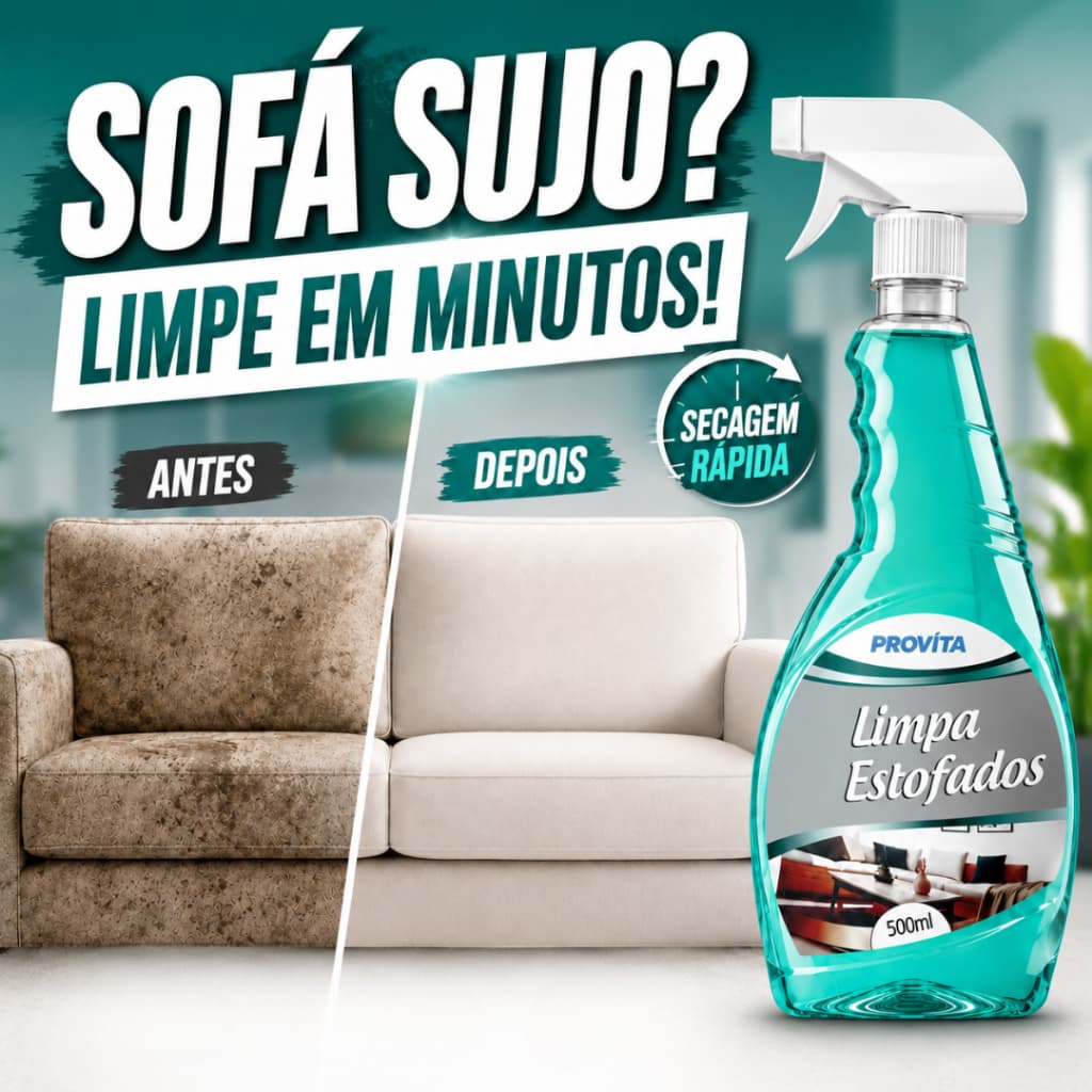 Limpa Estofados À Seco Spray Premium Espuma Perfumado Limpa Sofá Banco Carro Poltrona Limpeza Fácil