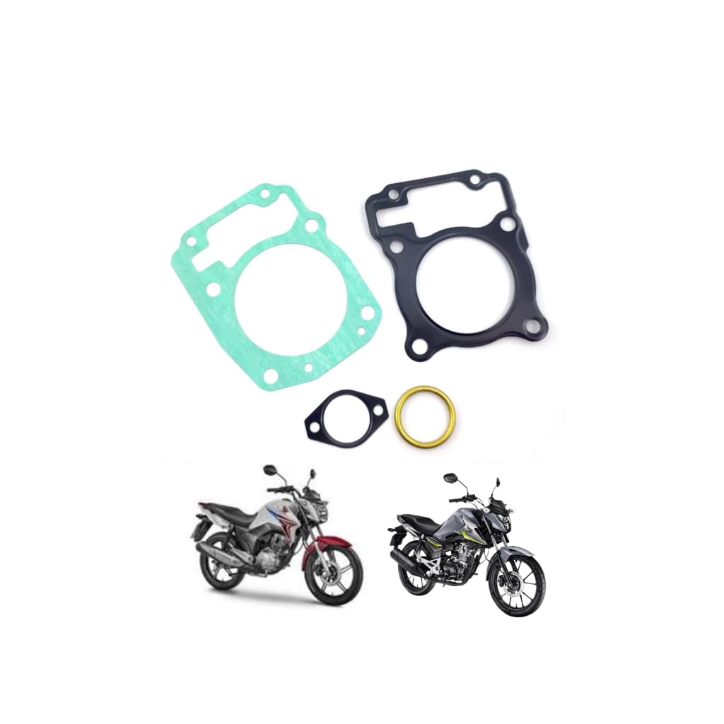 JUNTA KIT (A) DESCARBONIZACAO (COMPETICAO) TITAN 150/FAN 190 04-20/NXR 190 06-15 EMBUS