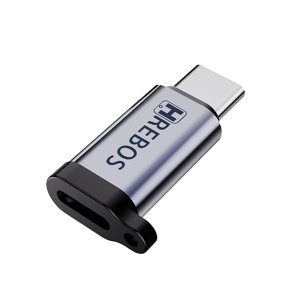 Adaptador Otg Hrebos Ad-225c Type-c Para Lightning Femea
