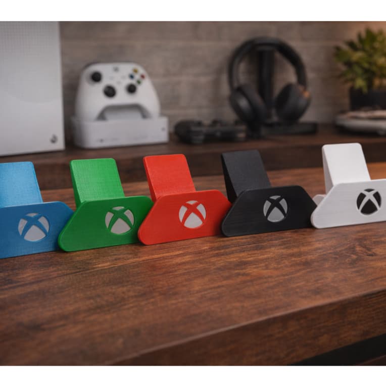 Suporte Xbox One  – Organizador de Mesa Gamer Compatível Series S e X setup Logo Preenchido ou Vaz Presente Dia dos Pais