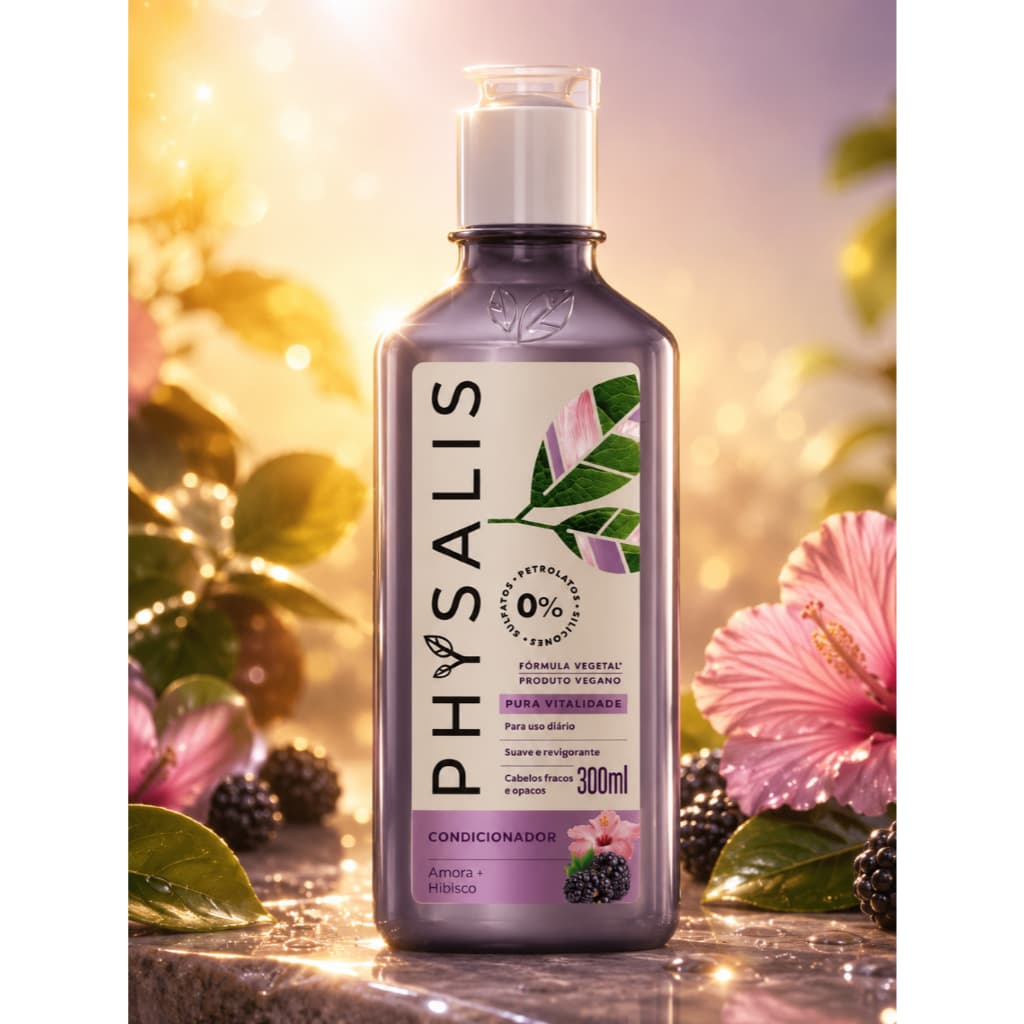 PHYSALIS Condicionador Vegano Physalis Pura Vitalidade 300Ml